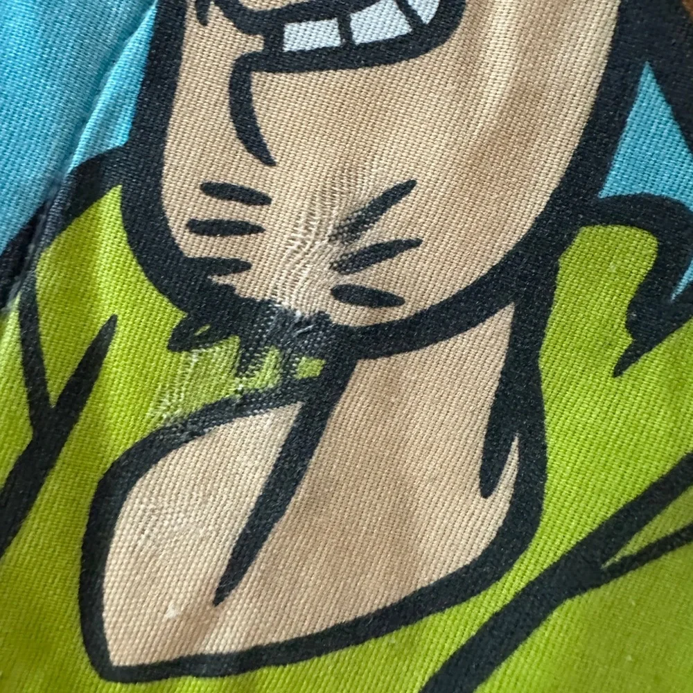Vintage Scooby Doo & Shaggy Twin Comforter Quilted & Reversible USA 1998